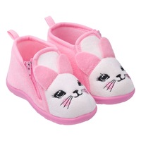 Papuci copii, Zola®, stil botosi, roz, model pisica, marimea 21