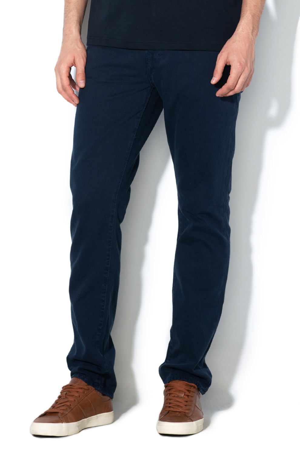 GUESS JEANS, Blugi skinny cu 5 buzunare Angels, Albastru marin, W28-L32