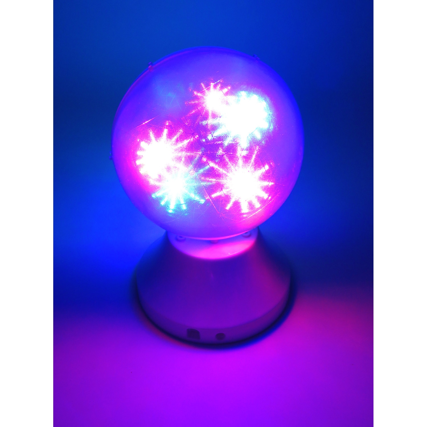 Glob disco cu joc de lumini, 15 cm, 52-1
