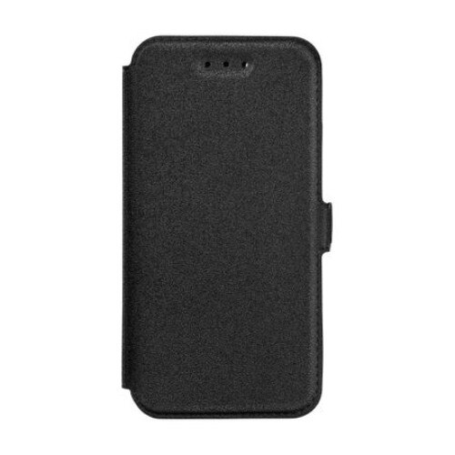 Husa Sony Ericsson Xperia X Compact, piele eco, pocket book, negru