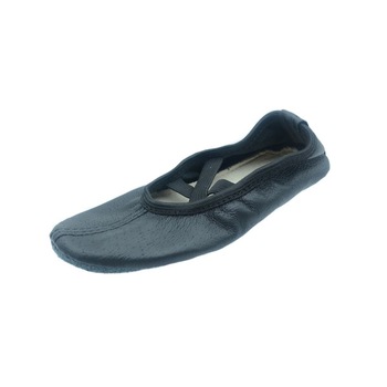 Balerini din piele pentru balet copii Mini Junior BLR2, Negru 26 Balerini din piele pentru balet copii Mini Junior BLR2, Negru 26