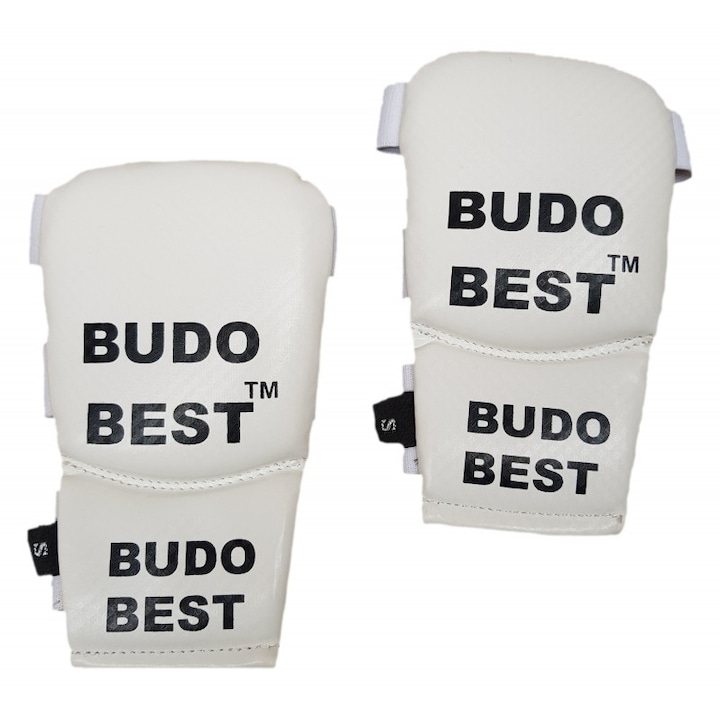 Manusi Karate Classic-2, Alb, Piele ecologica, L INTL