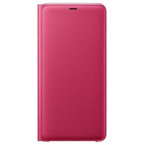Husa piele ECO flip Samsung Galaxy Grand i9080 - carte roz
