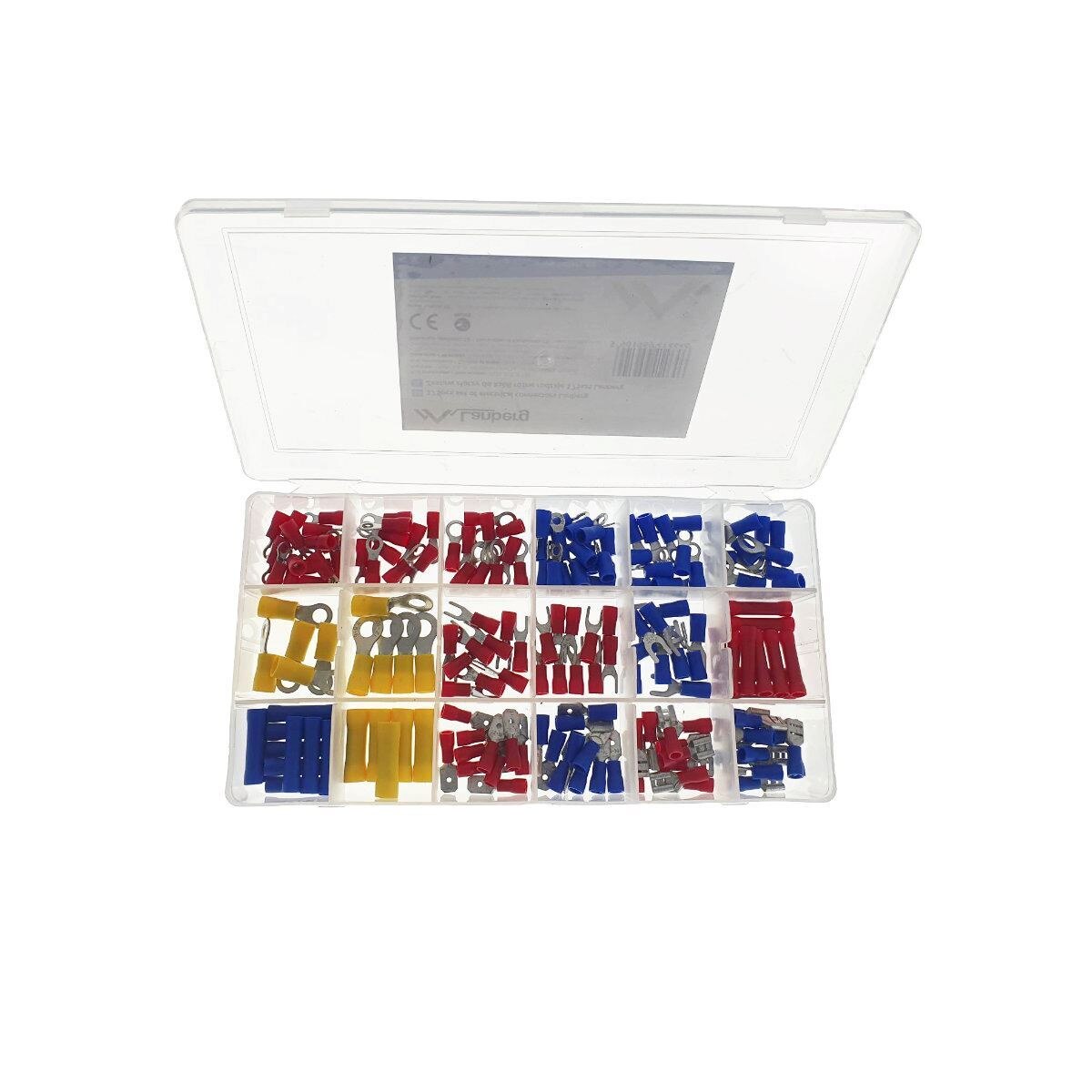 Kit cu terminale de cablare si conectoare izolate, Lanberg 41464, 175 bucati