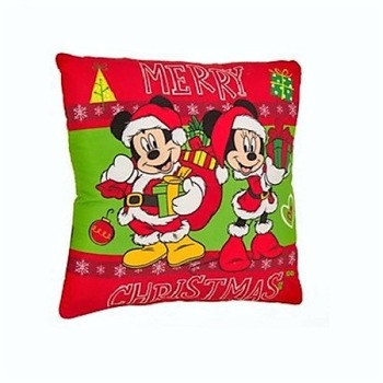 Perna Mickey si Minnie de Craciun , 30 x 30 cm Perna Mickey si Minnie de Craciun , 30 x 30 cm