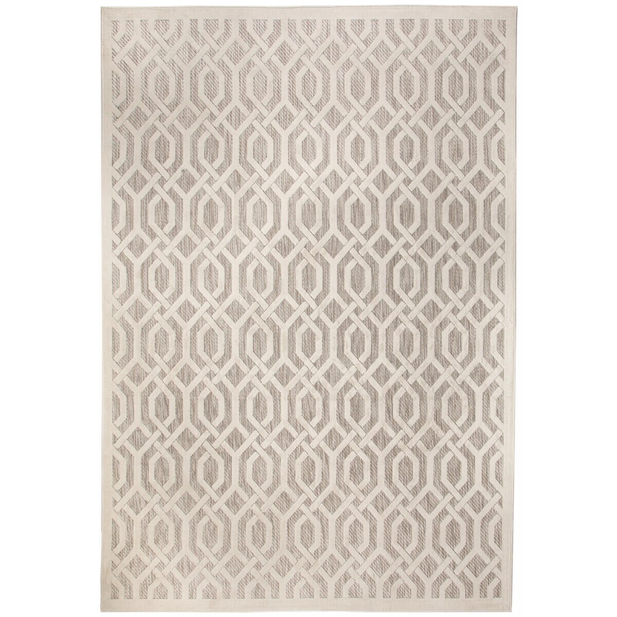 Covor Modern & Geometric Piatto, Crem, 160x230 cm, C02-4812702