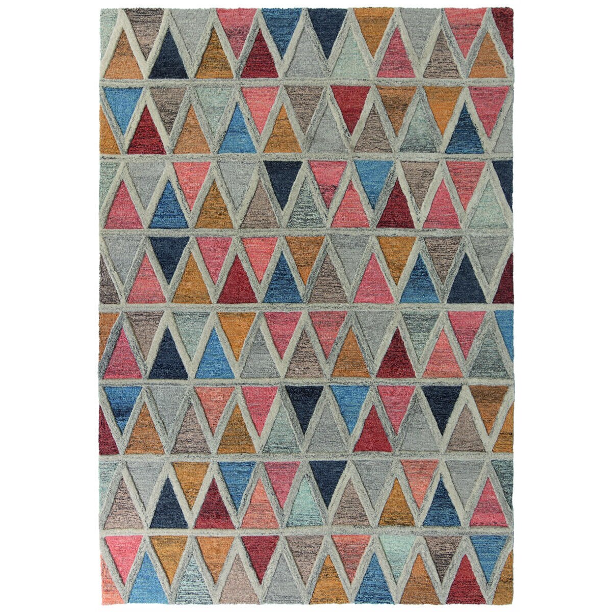 Covor Modern & Geometric Moda, Multicolor, 160x230 cm, C02-4812804