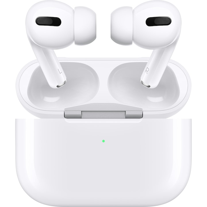 Apple AirPods Pro vezeték nélküli gyári fülhallgató, vezeték nélküli töltőtokkal, Fehér