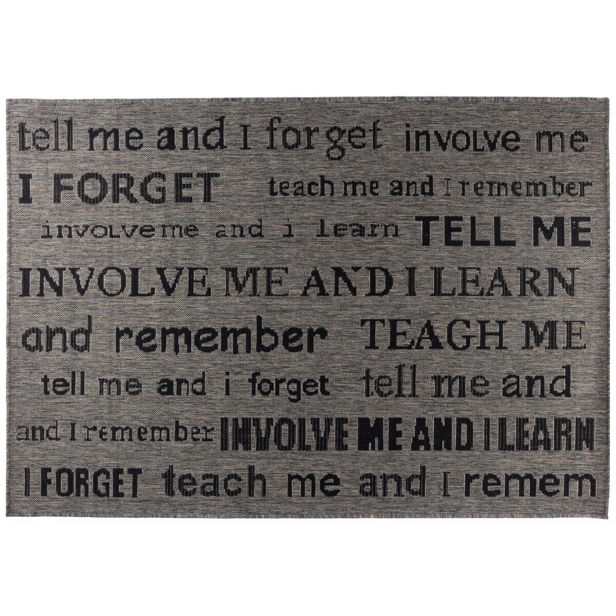 Covor Modern & Geometric Batna, Taupe, 67x120 cm, C116-031212