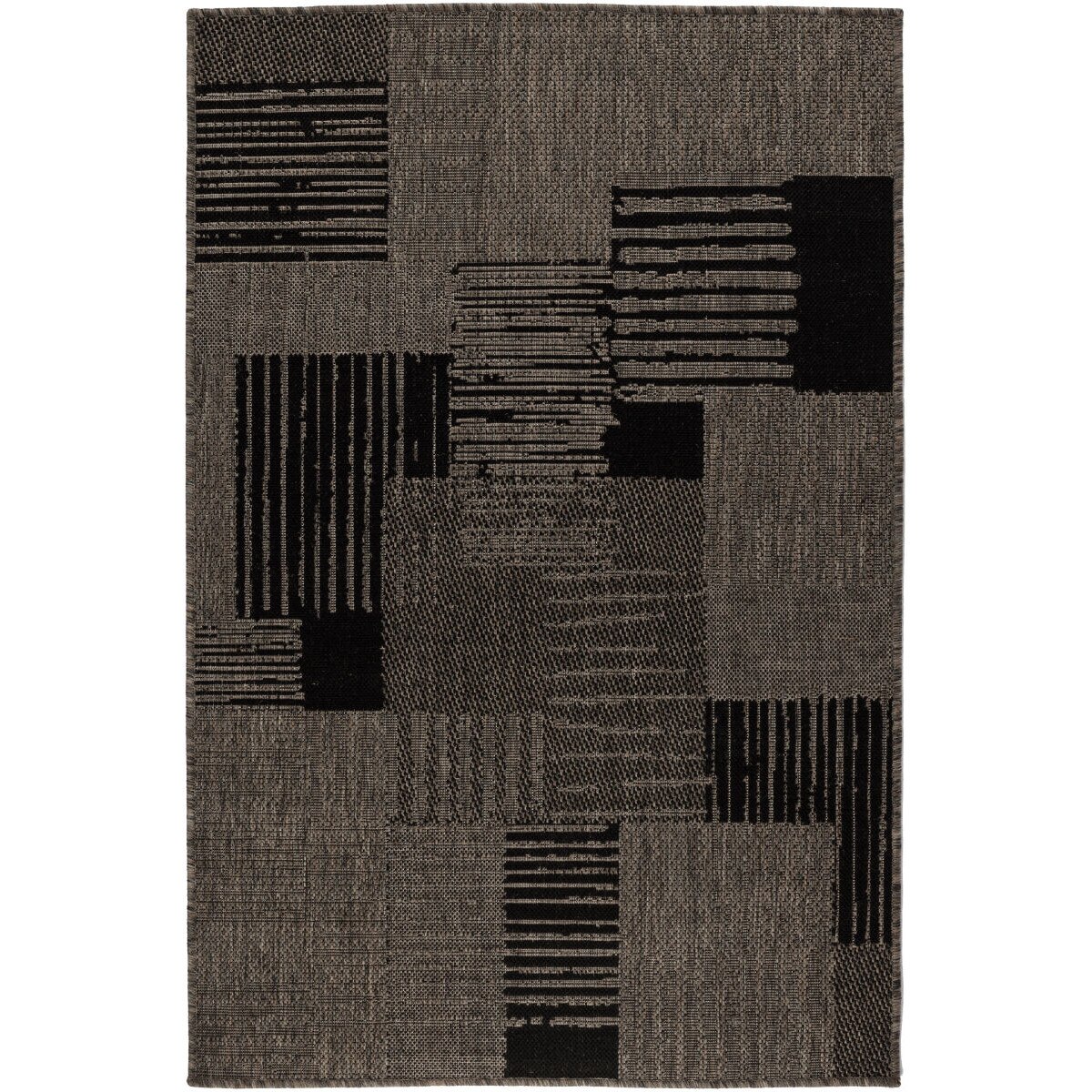 Covor Modern & Geometric Batna, Gri, 67x120 cm, C116-031210