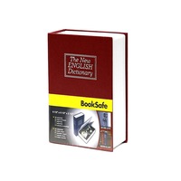 Seif design Carte Cutie Valori metalica cu 2 Chei depozitare Bani, Bijuterii Documente AK6371