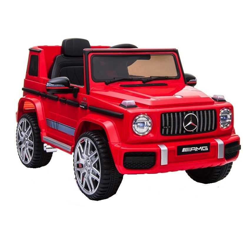 Masinuta electrica Mercedes G63 AMG, rosu