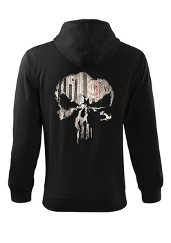 Hanorac cu gluga,K-off,negru,Punisher Hanorac cu gluga,K-off,negru,Punisher