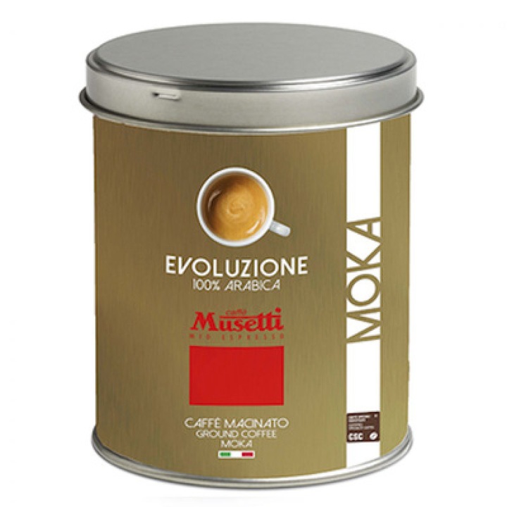 Cafea Musetti Evoluzione Macinata 250 grame