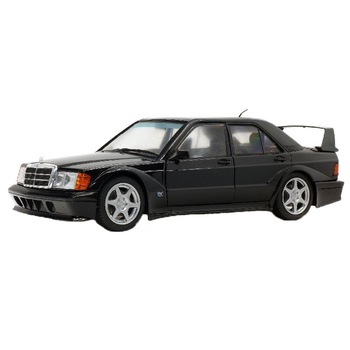 Macheta auto Mercedes Benz E190 Evo 2 (1990), 1:18, Negru, Solido Macheta auto Mercedes Benz E190 Evo 2 (1990), 1:18, Negru, Solido