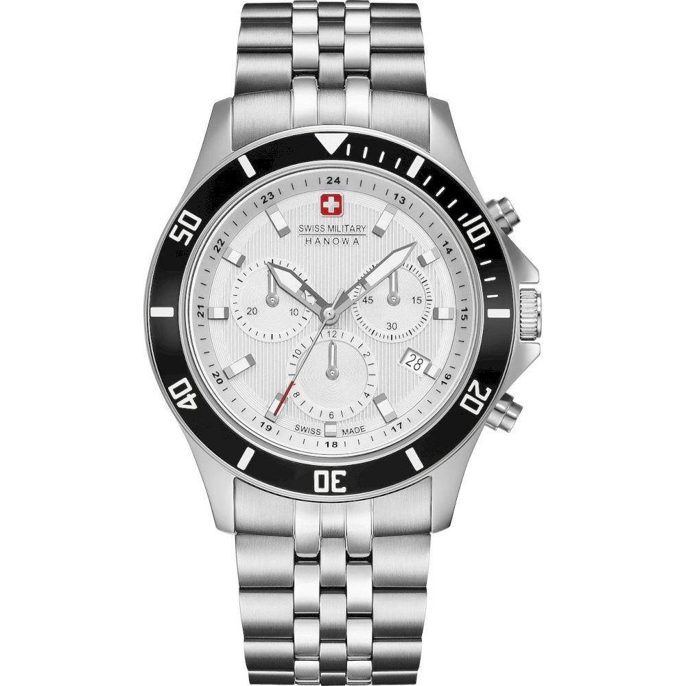 Ceas Barbatesc, Swiss Military Hanowa, 06-5183.7.04.001.07, Argintiu