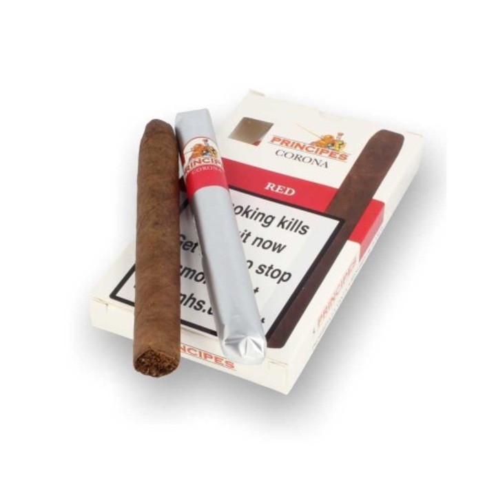 Pachet tigari de foi Principes Corona Red (5tigari/pachet)