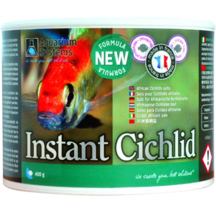 Sare Instant Cichlid 400gr, 217011, Aquarium Systems