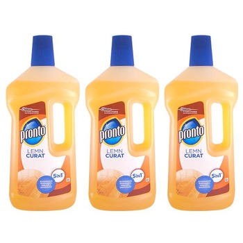 Set Solutie Pronto lichid parchet - 5in1, 3x 750 ml Set Solutie Pronto lichid parchet - 5in1, 3x 750 ml