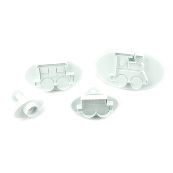 Set decupatoare trenulet, 4 bucati Set decupatoare trenulet, 4 bucati