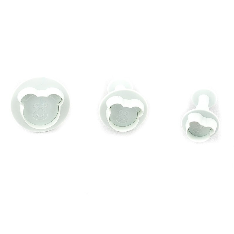 Decupatoare cap de ursulet, 3 bucati