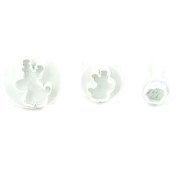 Set decupatoare ren, 3 bucati Set decupatoare ren, 3 bucati