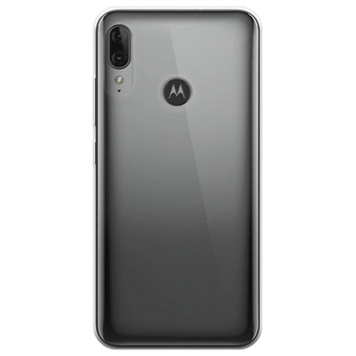 Панел за Motorola Moto E6 Plus, Прозрачен, TPU
