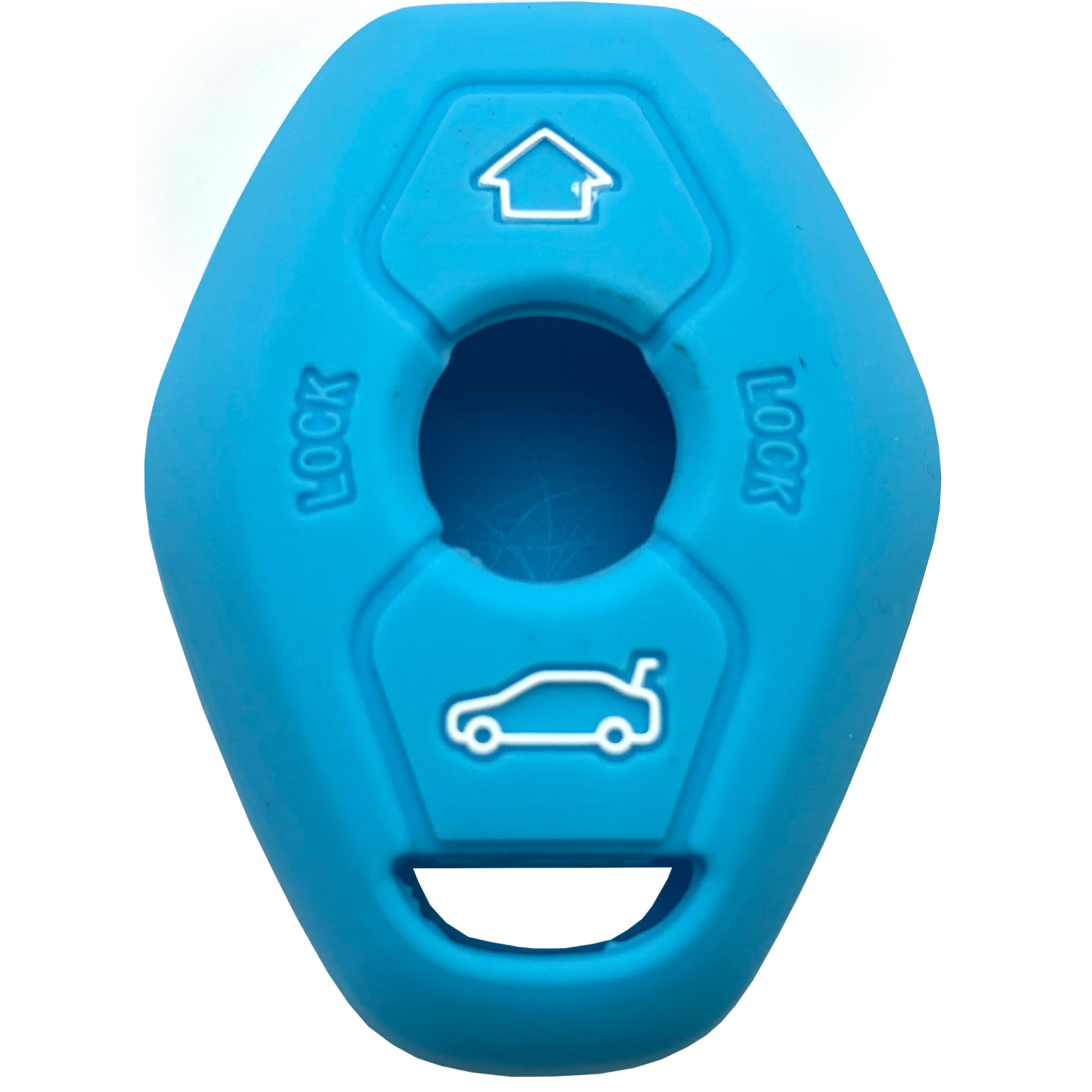 Husa Protectie Silicon Albastru Deschis Cheie BMW E46 E39 E83 E81 E60 E61 E85 E86 E53