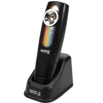 Lampa inspectie auto, Yato YT-08509, CRI 95, Li-Ion, 5W, 400 lm, 4500K Lampa inspectie auto, Yato YT-08509, CRI 95, Li-Ion, 5W, 400 lm, 4500K