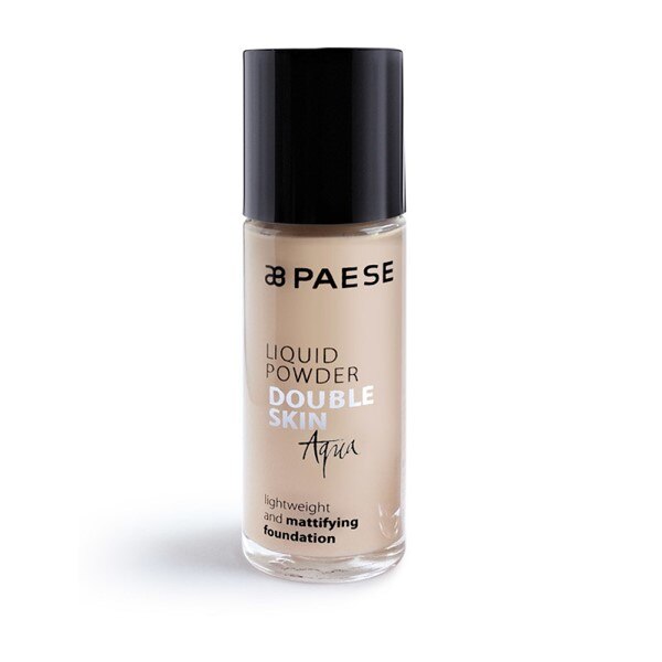 Fond de ten hidratant Paese Liquid Powder Double Skin Aqua 20A, 30ml