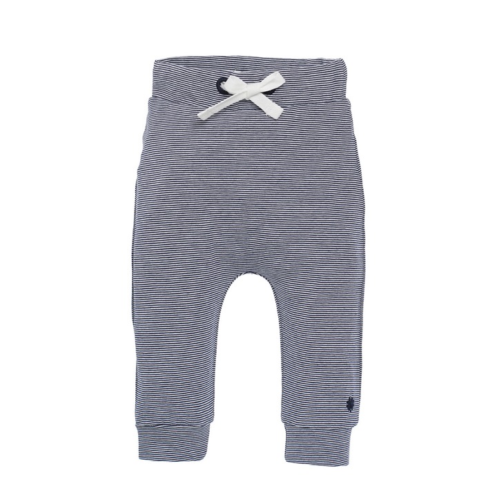 Babanadrág, Noppies, Yip, csíkos, sötétkék, Fehér/Tengerészkék