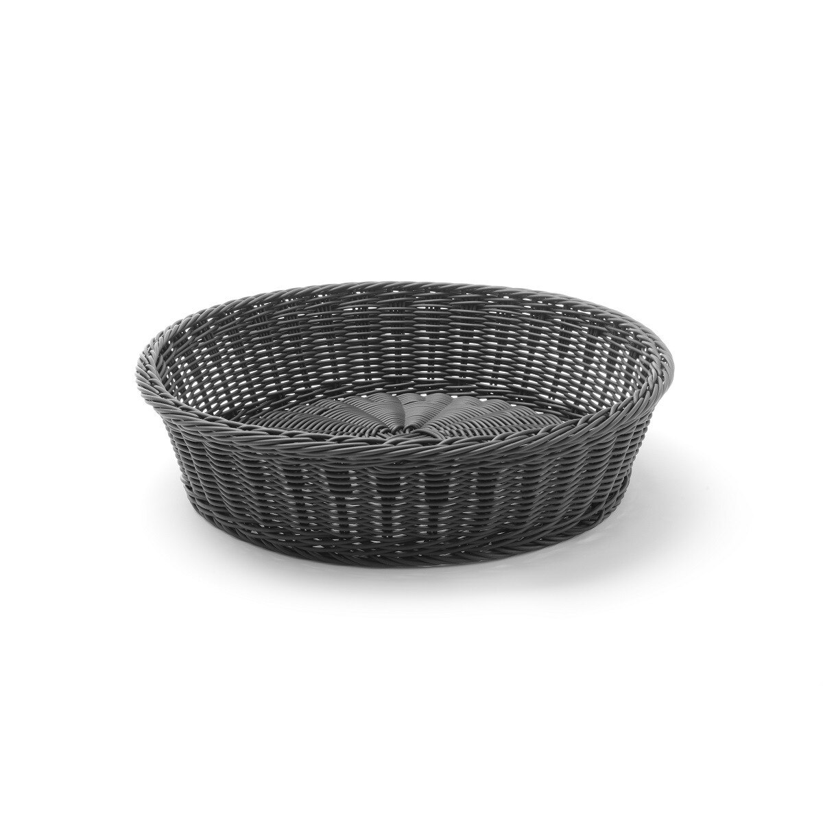 Cos servire pentru paine, Hendi Ø400x(H)90 mm, Negru