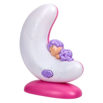 Lampa de Veghe Semiluna cu Bluetooh, Roz Lampa de Veghe Semiluna cu Bluetooh, Roz