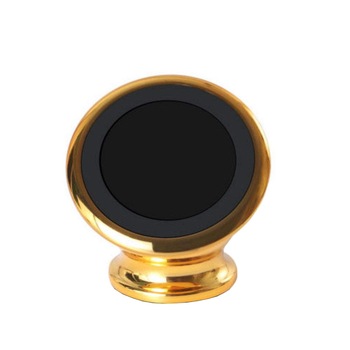 Suport telefon magnetic, cu bila , universal , adeziv 3M , auriu Suport telefon magnetic, cu bila , universal , adeziv 3M , auriu