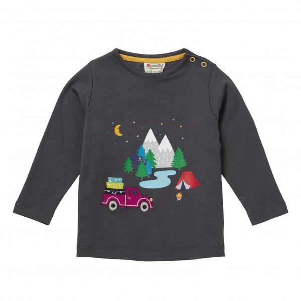 Bluza cu maneca lunga, bumbac organic, 110 cm (4-5 ani)