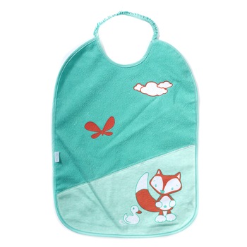 Baveta pentru bebelusi EVO verde Baveta pentru bebelusi EVO verde