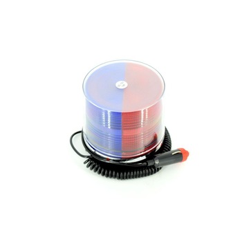 Girofar led de culoare albastra si rosie , cu lumini albastre si rosii , conectare la priza masini , 12v Girofar led de culoare albastra si rosie , cu lumini albastre si rosii , conectare la priza masini , 12v