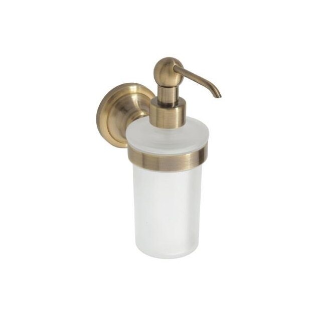 Suport dispenser sapun lichid Bemeta Retro Bronz 185 mm