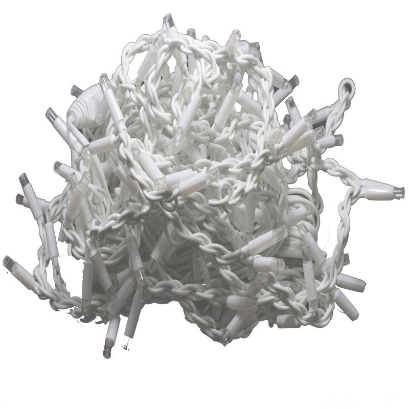 Ghirlanda decorativa luminoasa, 84 LED, 60 cm, interior, alb rece