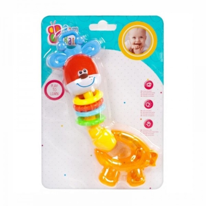 Zsiráf alakú csörgő babáknak