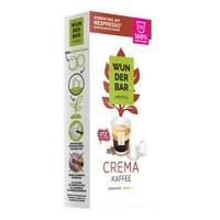 Cafea Crema Capsule, Wunderbar Lifestyle, 10 capsule compostabile/bio-degradabile, compatibile cu sistemul Nespresso, 50 g