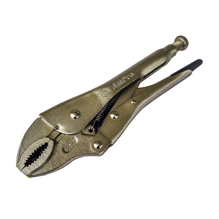 Cleste menghina AmPro, cu prindere semicirculara, 250 mm