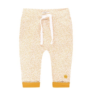 Pantaloni bebe, Noppies, cu buline, Kirsten, galbeni, 62 cm Pantaloni bebe, Noppies, cu buline, Kirsten, galbeni, 62 cm