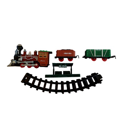 Set Tren Clasic Western Cu Sunete Si Lumini O Locomotiva 2