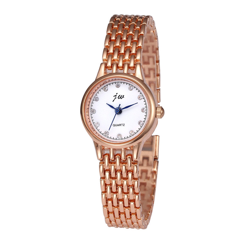 Ceas jw Dama Quartz Casual Elegant Rose, PN999324RE, curea din metal (zale), afisaj Analog