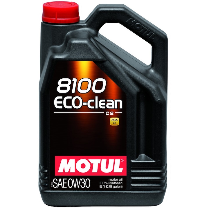 Ulei motor, MOTUL, 8100 ECO-CLEAN, 0W30, 5 L