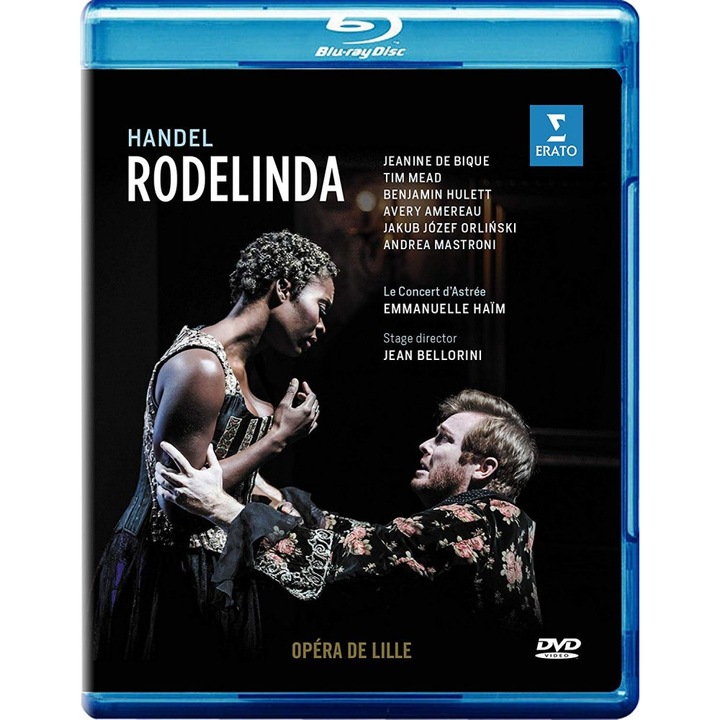 Jeanine de Bique, Tim Mead, Benjamin Hulett, Avery Amereau, Opera de Lille, Emmanuelle Haim - Handel:Rodelinda (Blu-Ray)