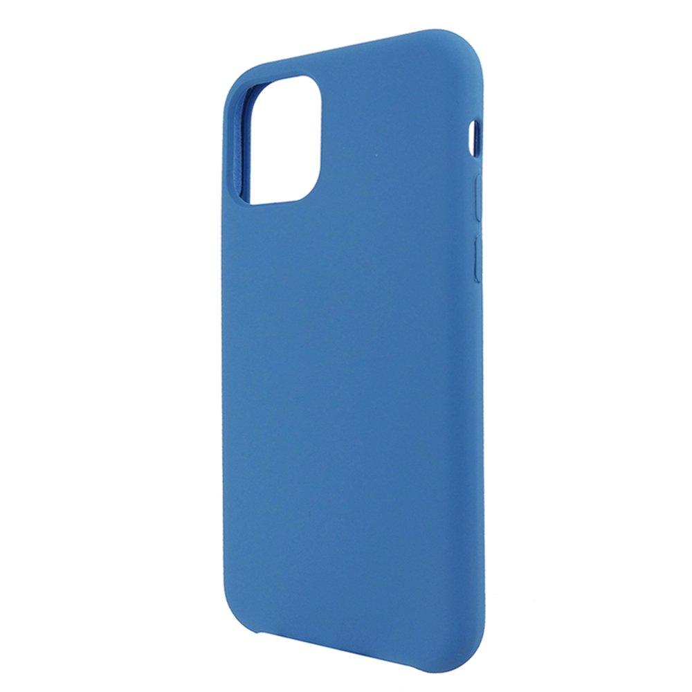 Husa pentru Apple iPhone 11, Forcell silicon, interior textil, albastru