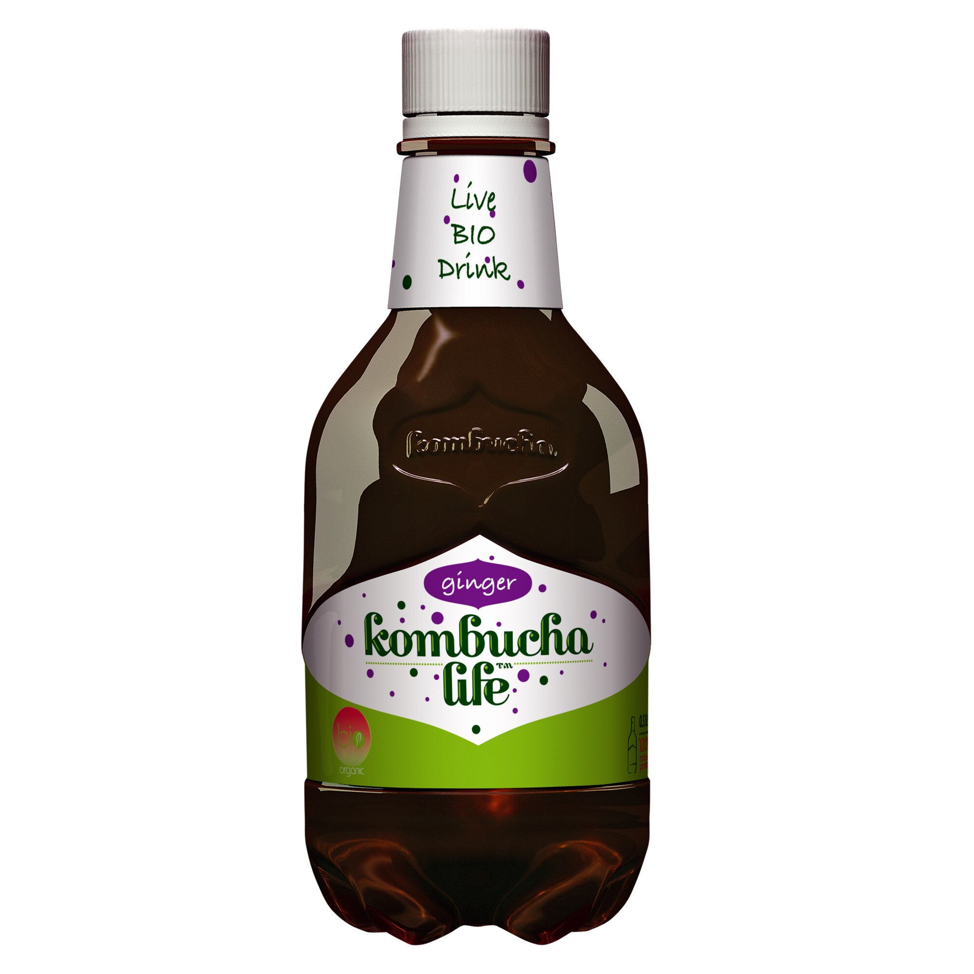 Suc Kombucha Life, 330 ml, Bio Ghimbir
