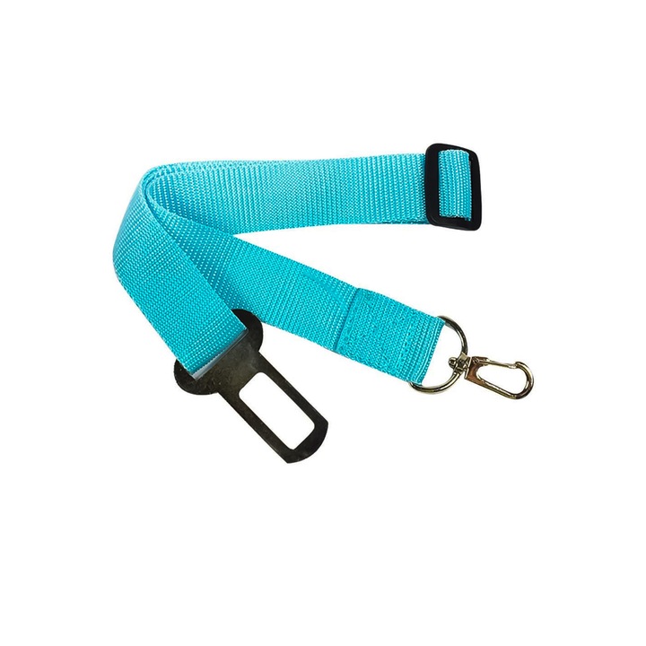 Lesa caine pentru centura de siguranta de la masina, bleu, Doty